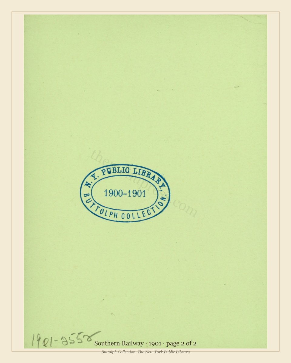 Vintage menu — page 2 of 2