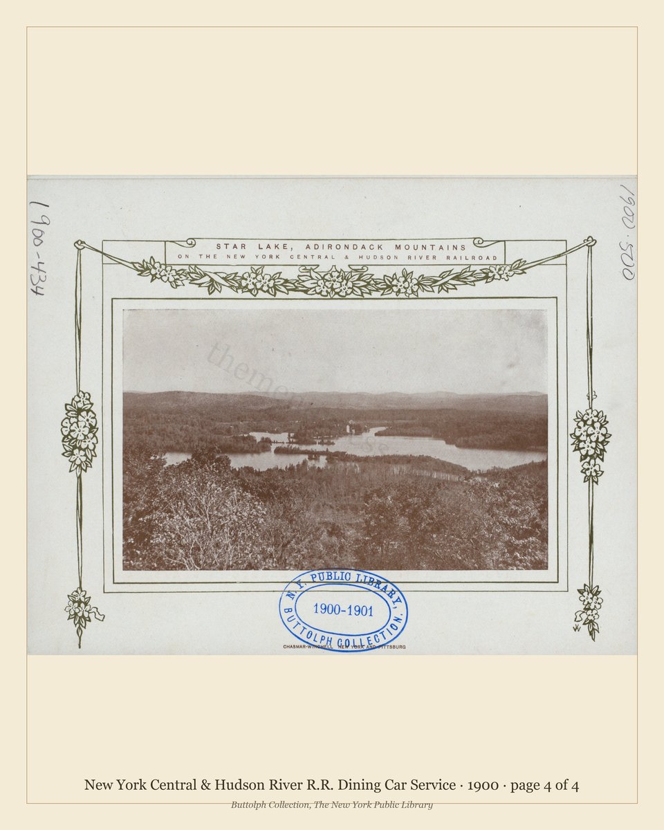 Vintage menu — page 4 of 4