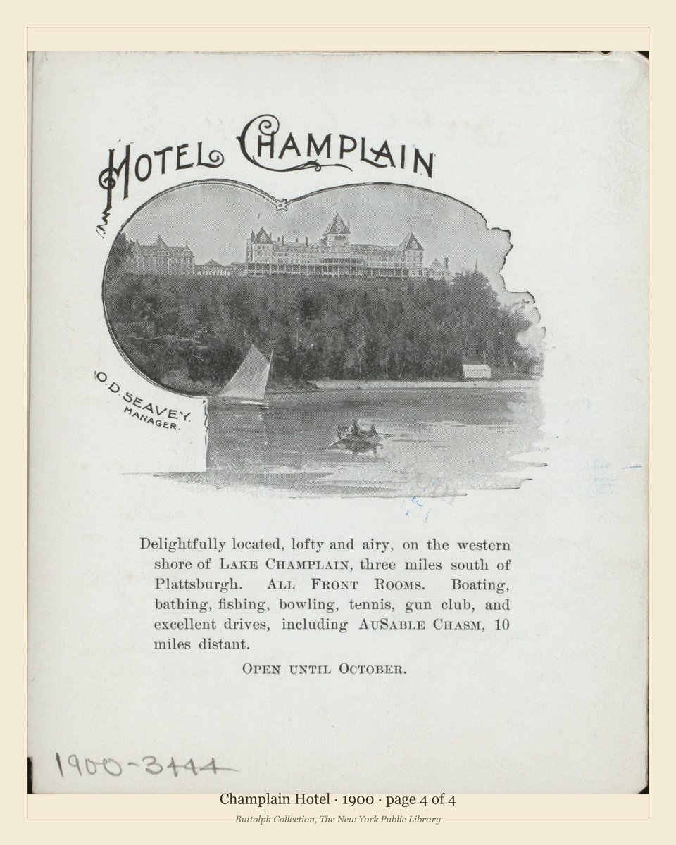 Vintage menu — page 4 of 4