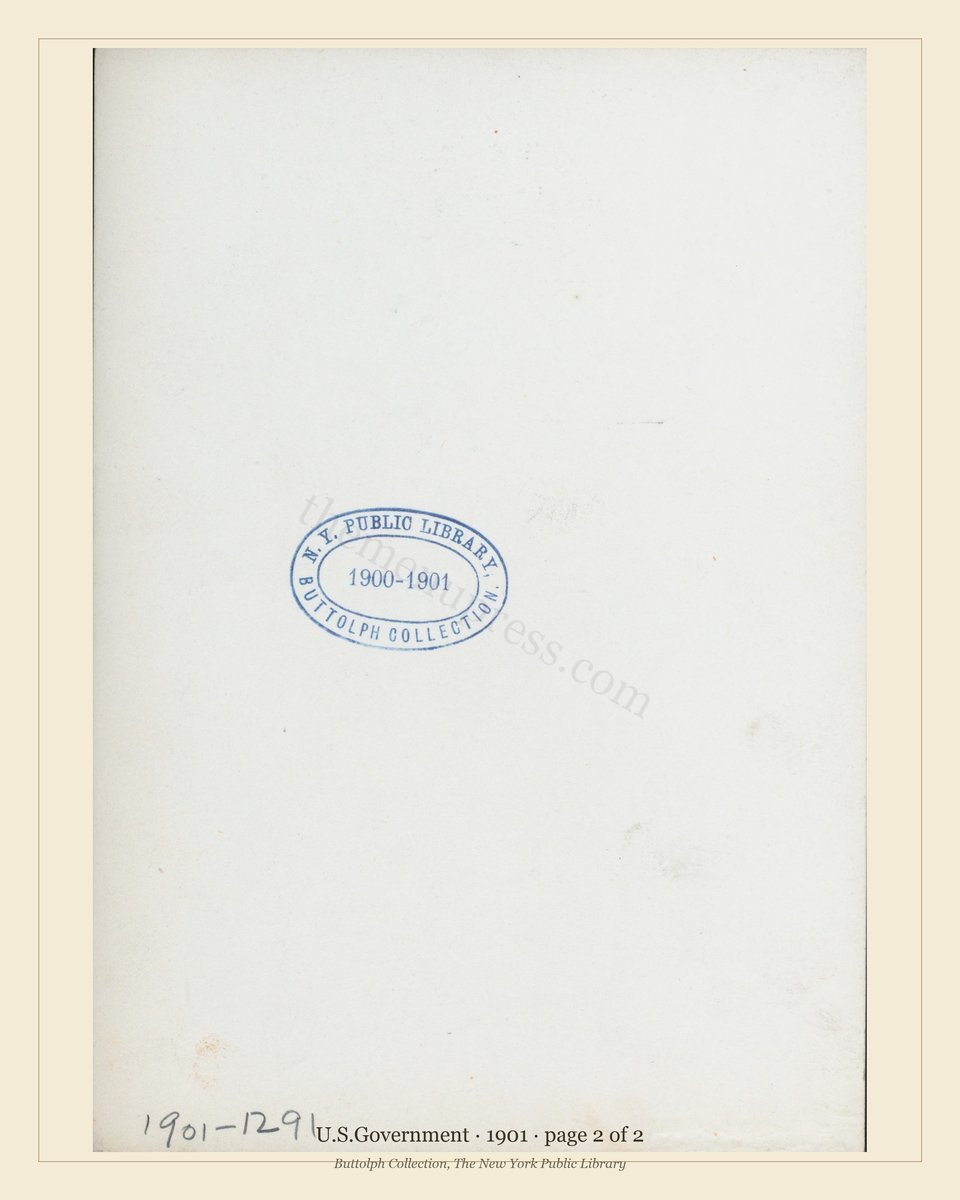 Vintage menu — page 2 of 2