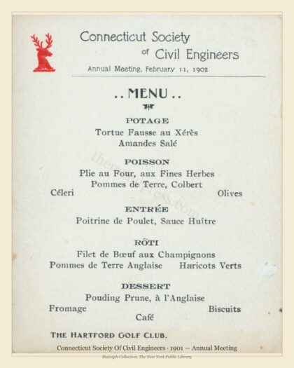 Connecticut Society Of Civil Engineers · 1901 — Annual Meeting