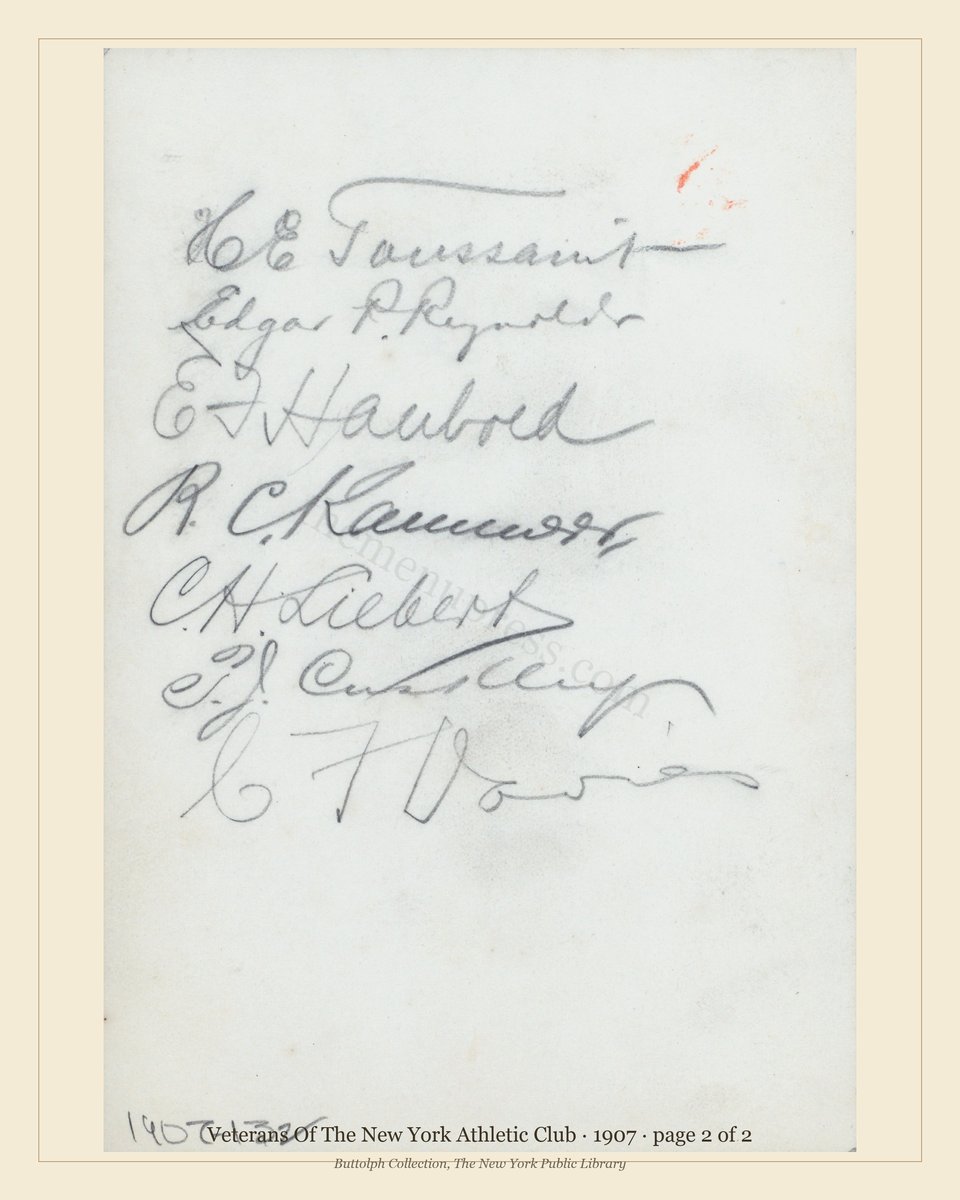 Vintage menu — page 2 of 2