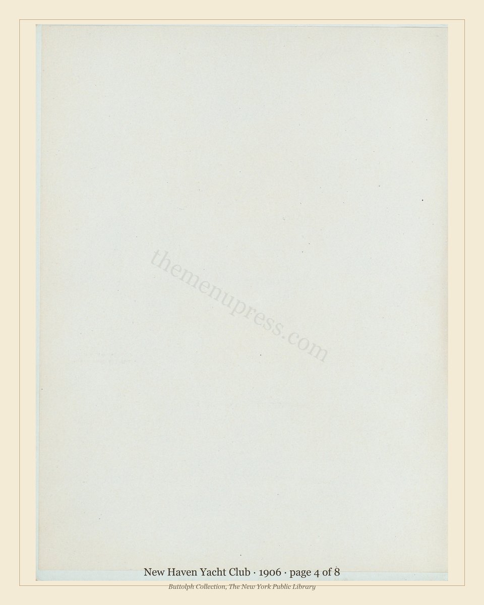 Vintage menu — page 4 of 8