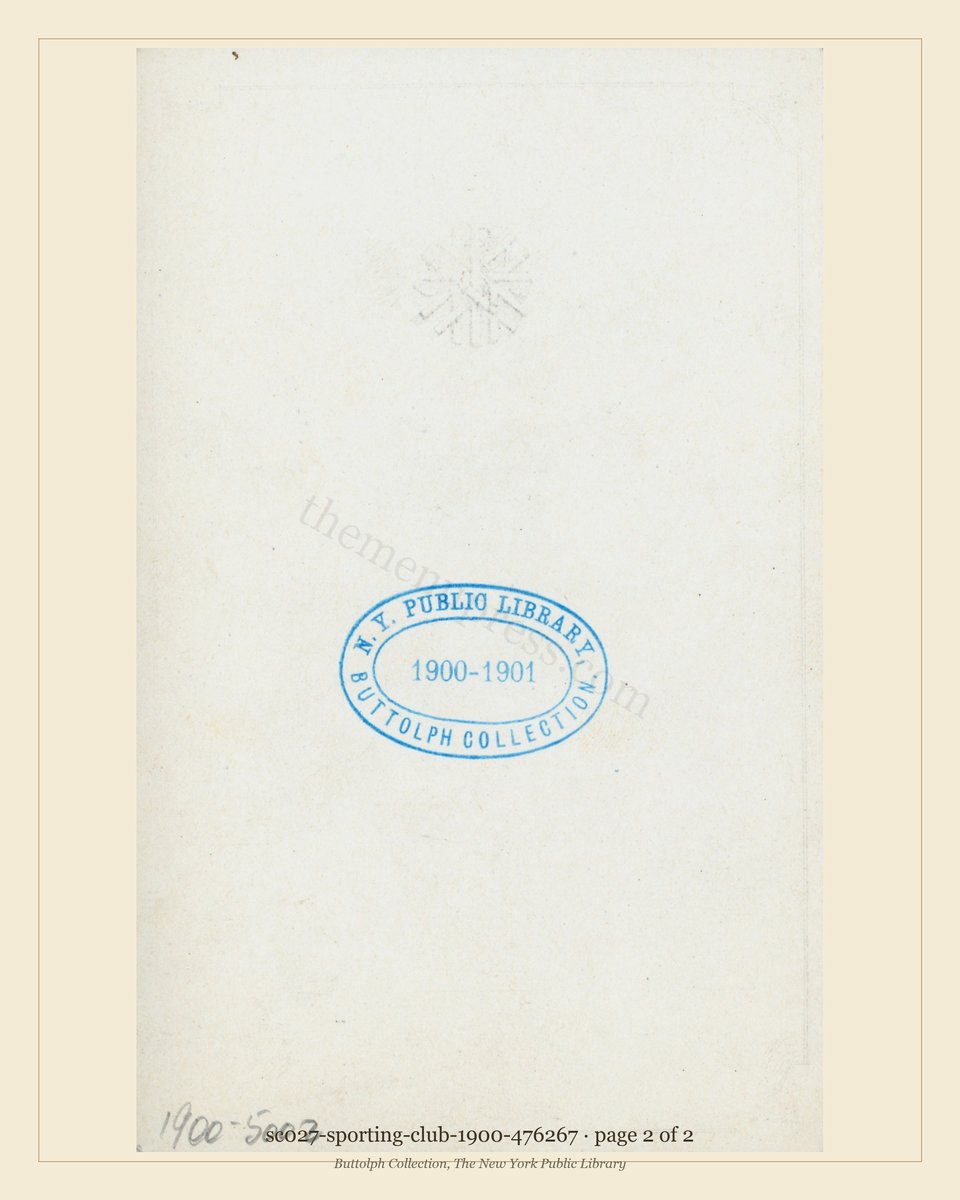 Vintage menu — page 2 of 2