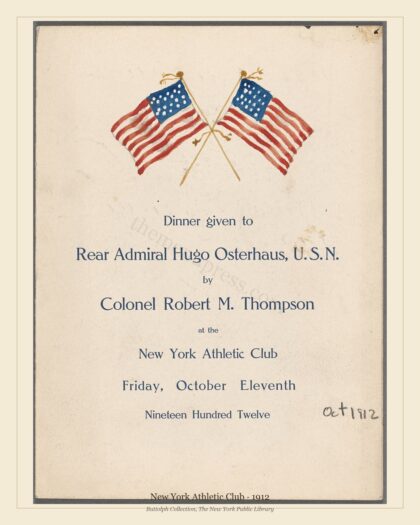 New York Athletic Club · 1912