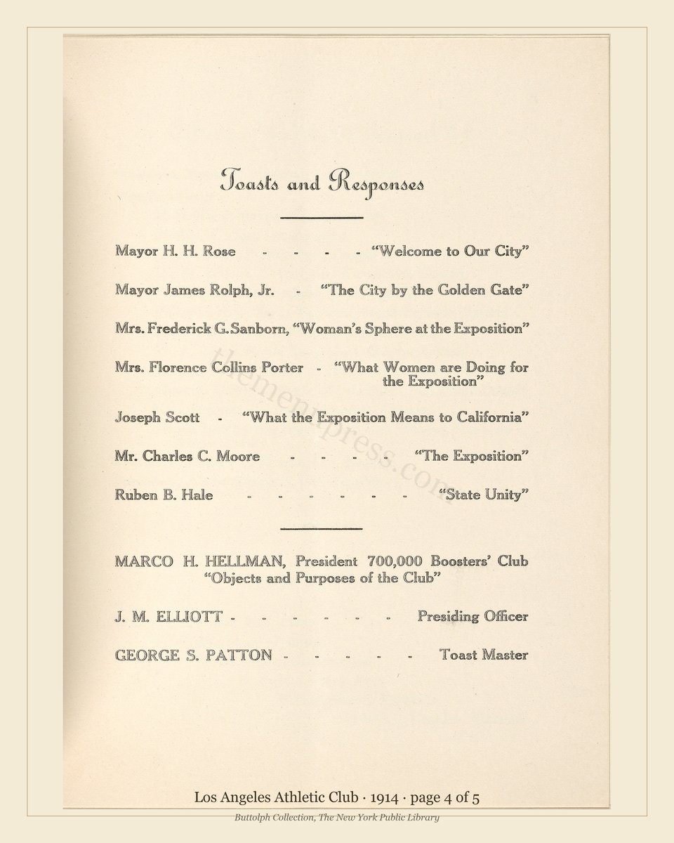 Vintage menu — page 4 of 5