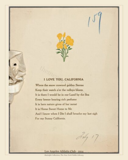 Los Angeles Athletic Club · 1914