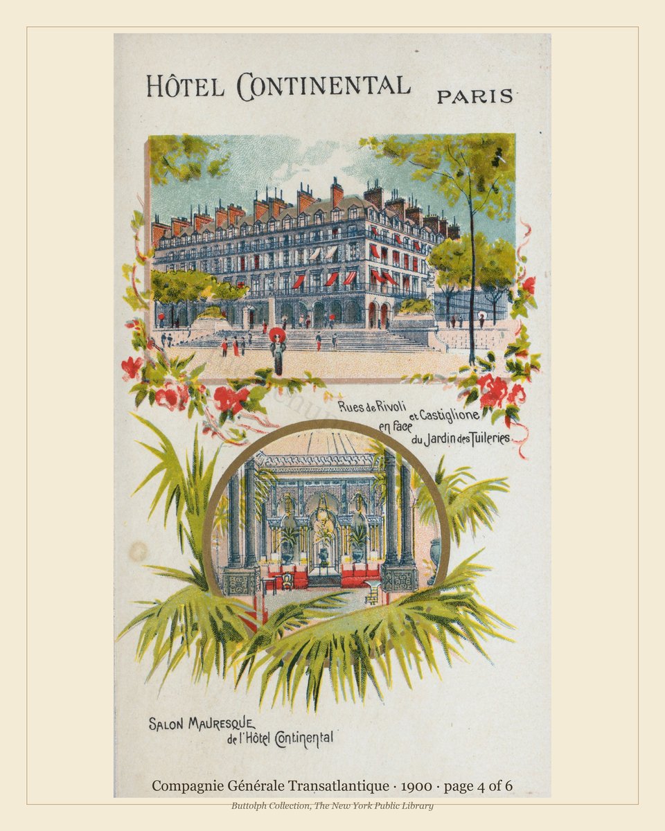 Vintage menu — page 4 of 5