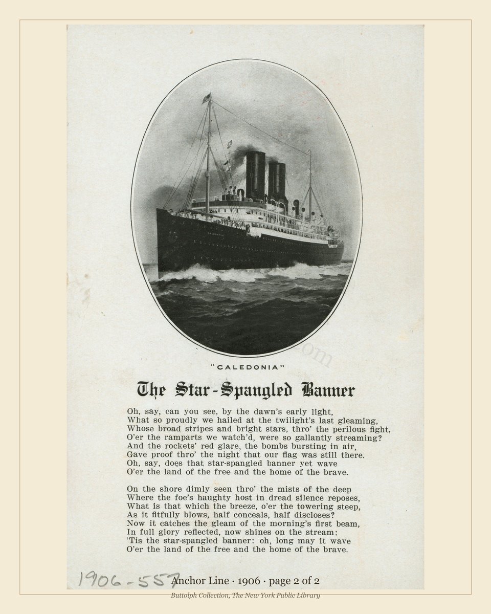 Vintage menu — page 2 of 2