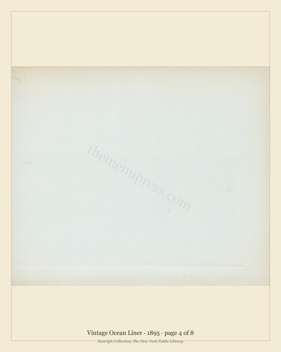Vintage menu — page 4 of 8
