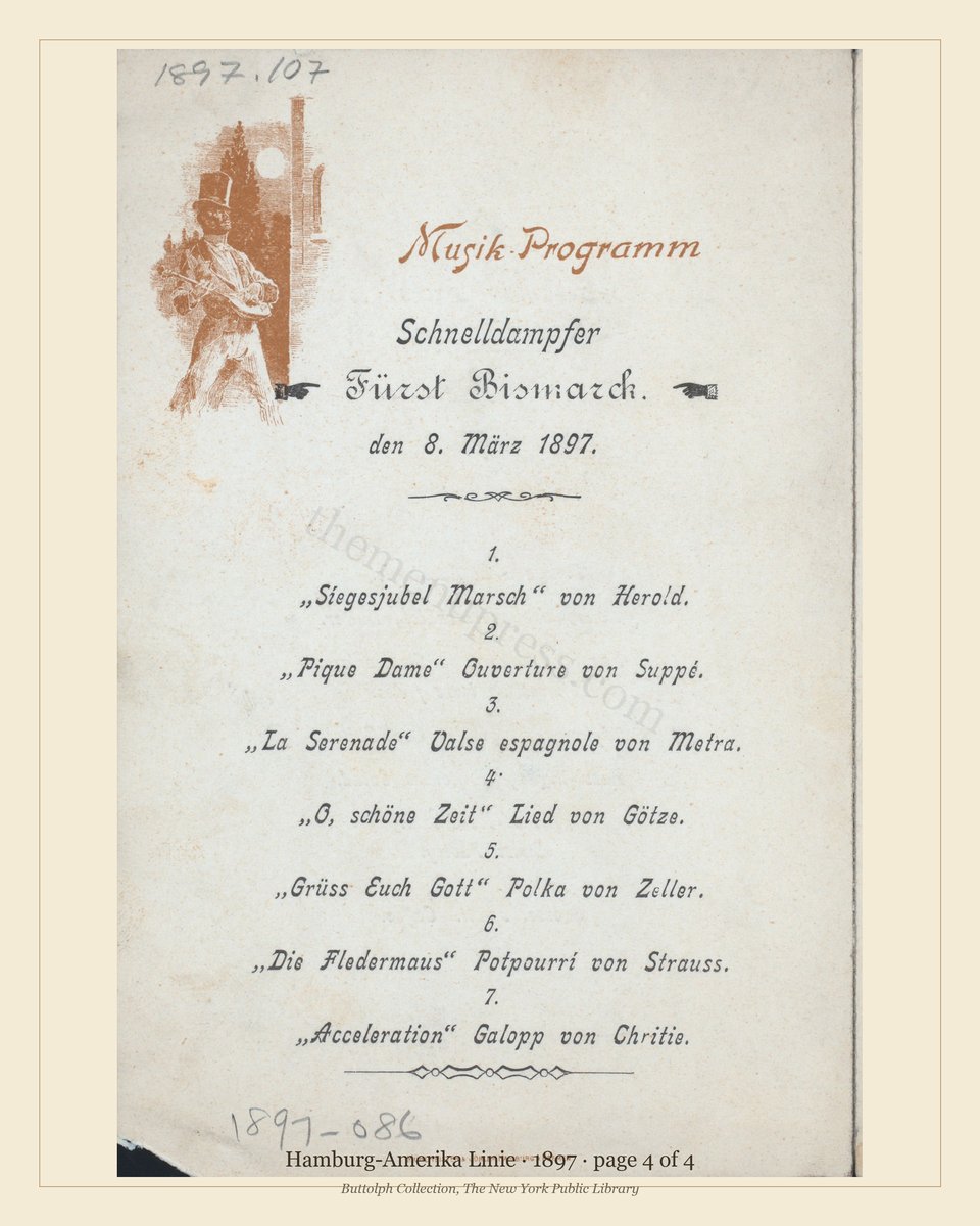 Vintage menu — page 4 of 4