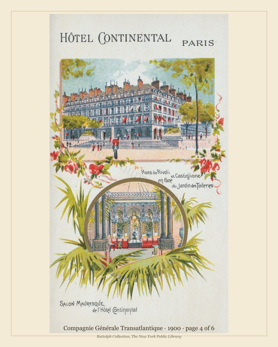 Vintage menu — page 4 of 6