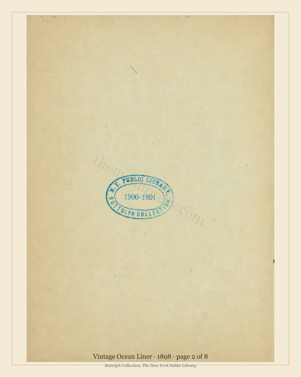 Vintage menu — page 2 of 6