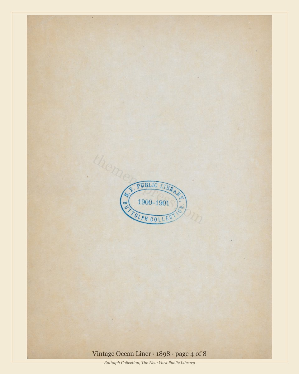 Vintage menu — page 4 of 6