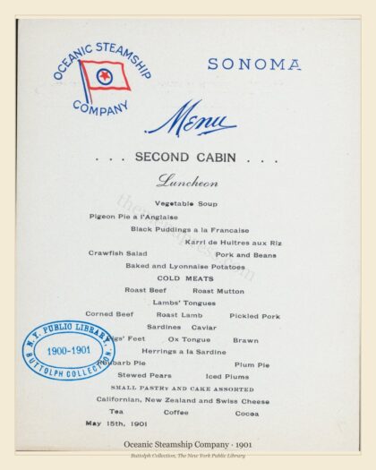 Oceanic Steamship Company · 1901