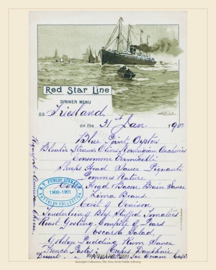 Red Star Line · 1900