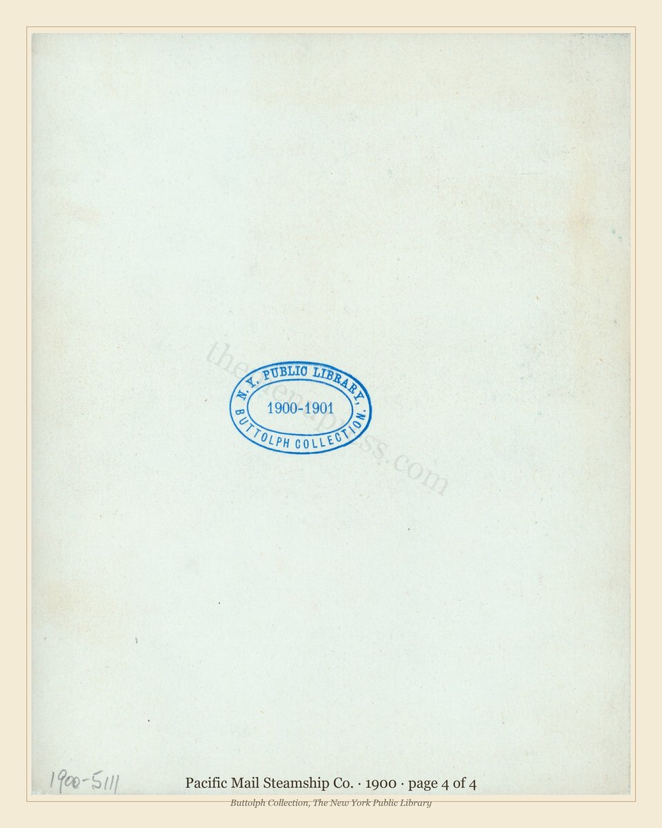 Vintage menu — page 4 of 4