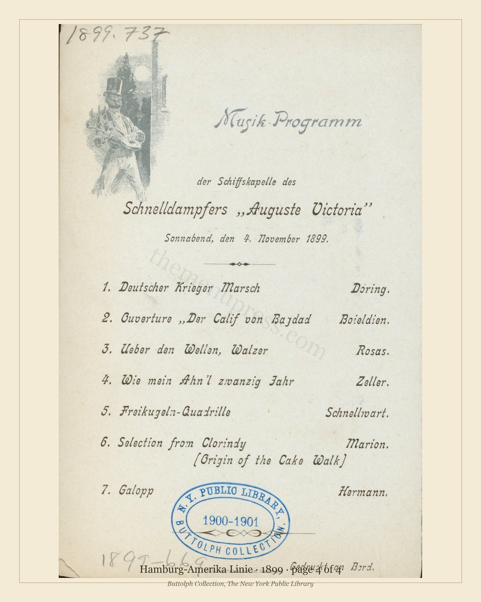 Vintage menu — page 4 of 4