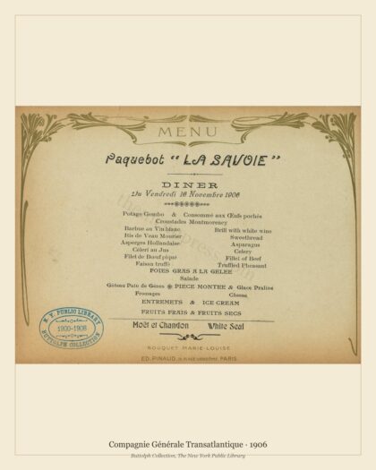 Compagnie Générale Transatlantique · 1906