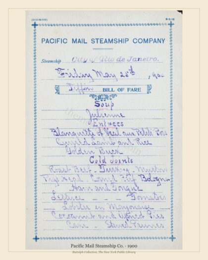 Pacific Mail Steamship Co. · 1900