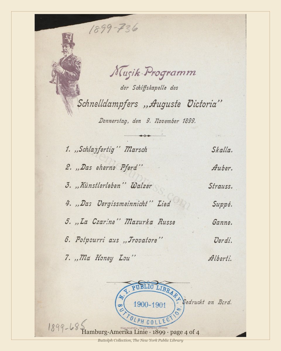 Vintage menu — page 4 of 4