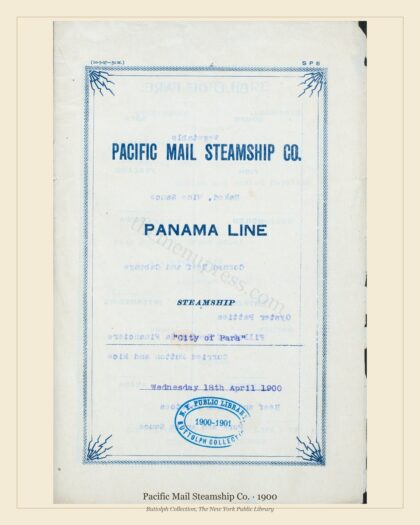 Pacific Mail Steamship Co. · 1900