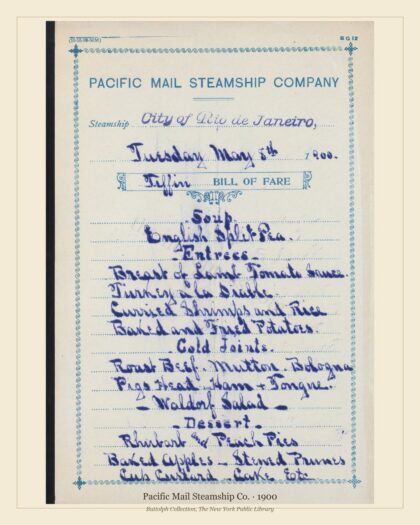 Pacific Mail Steamship Co. · 1900