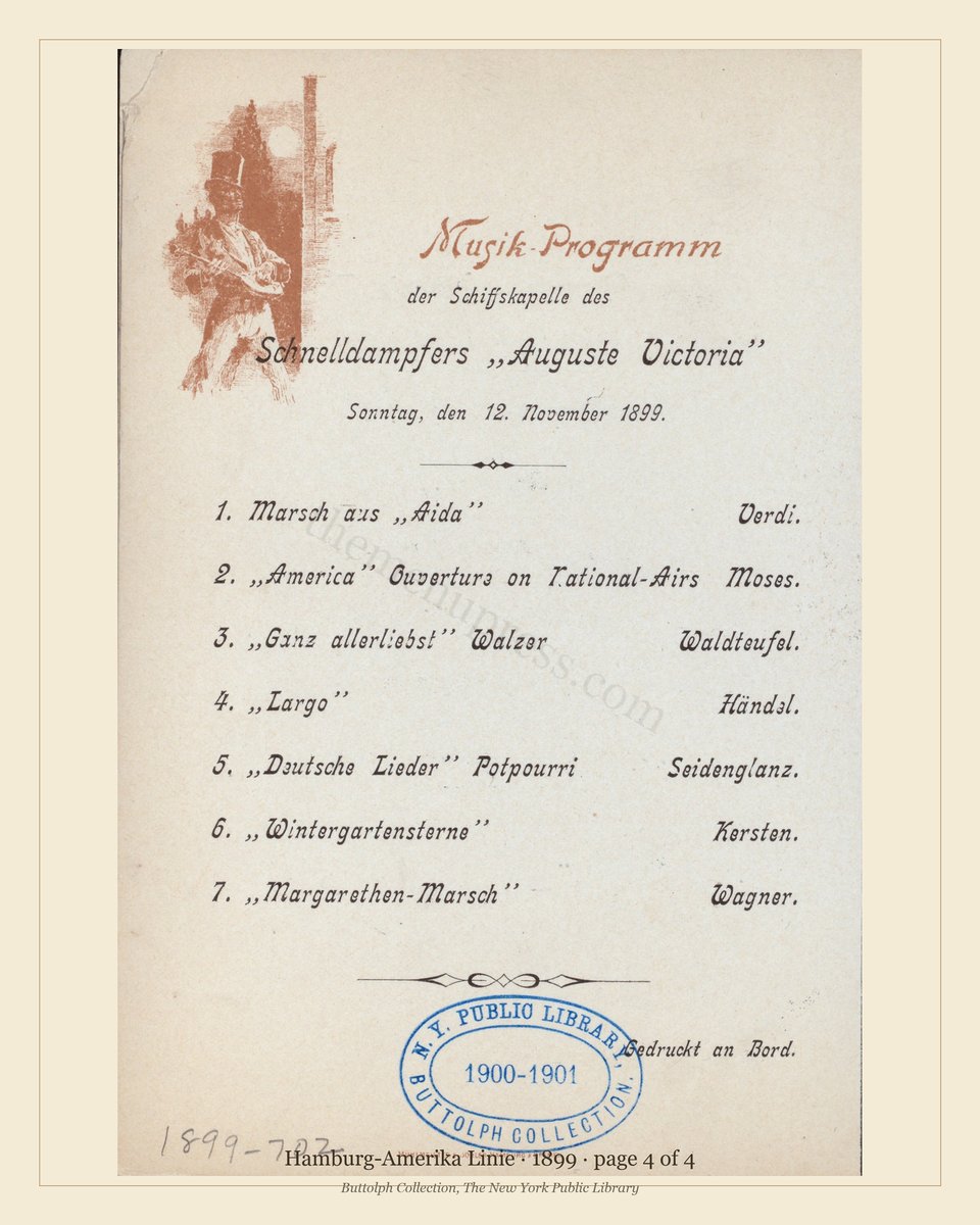 Vintage menu — page 4 of 4