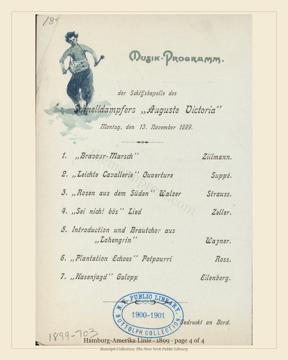 Vintage menu — page 4 of 4