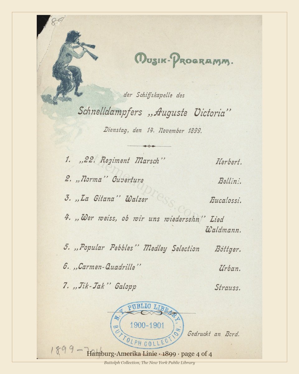 Vintage menu — page 4 of 4