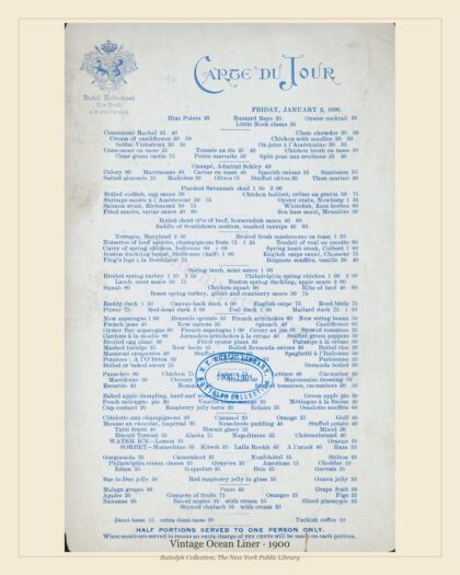 Vintage Ocean Liner · 1900