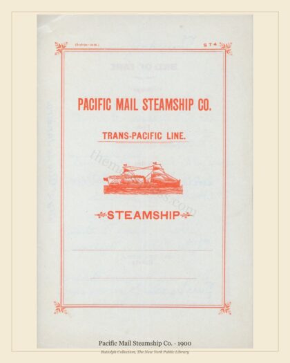 Pacific Mail Steamship Co. · 1900