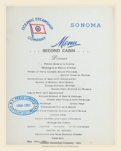 Oceanic Steamship Company · 1901