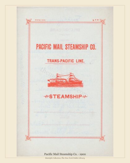 Pacific Mail Steamship Co. · 1900