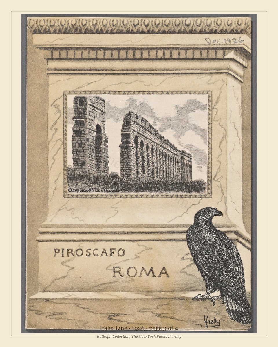 Vintage menu — page 3 of 4