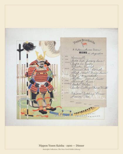 Nippon Yusen Kaisha · 1900 — Dinner