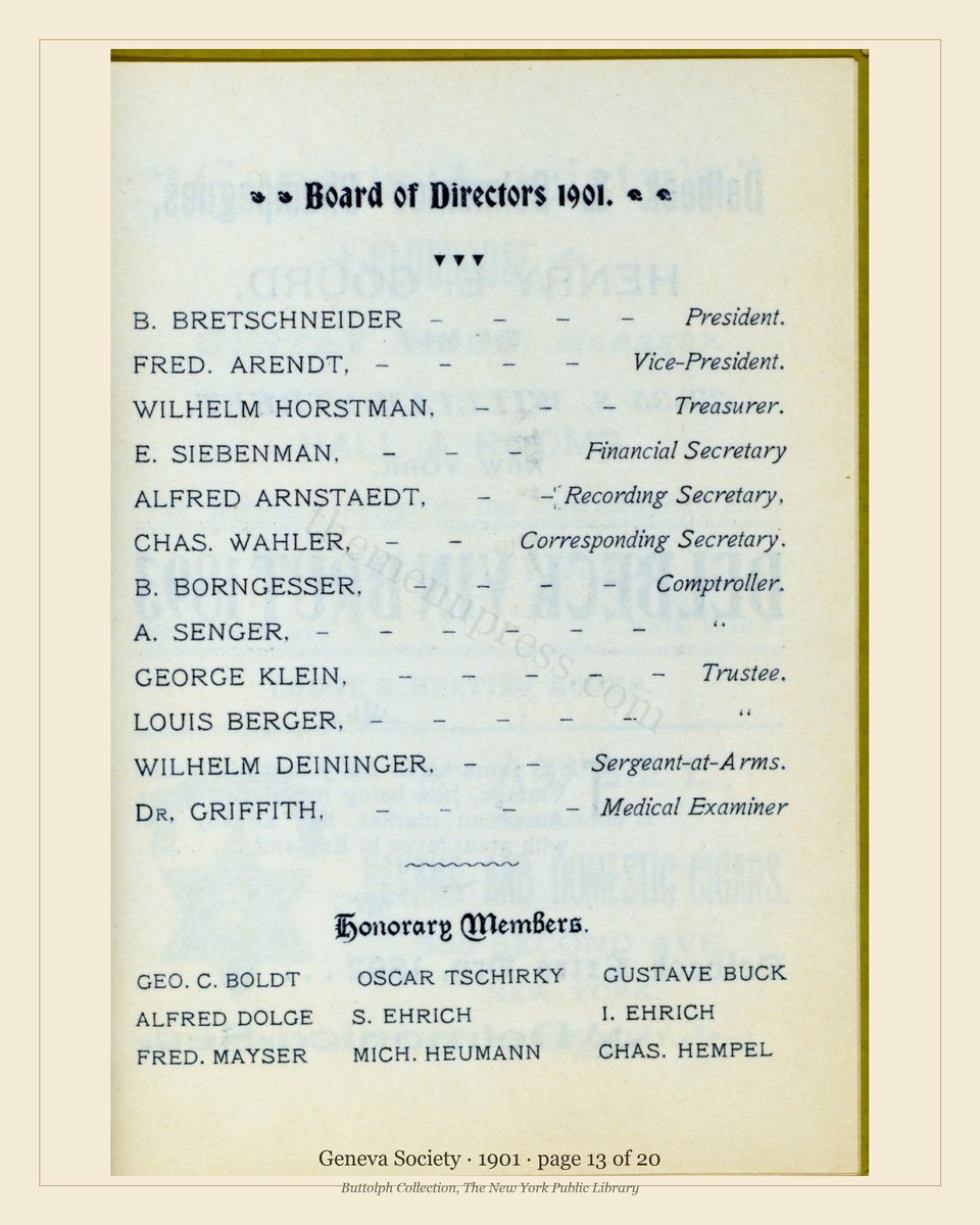 Vintage menu — page 13 of 20
