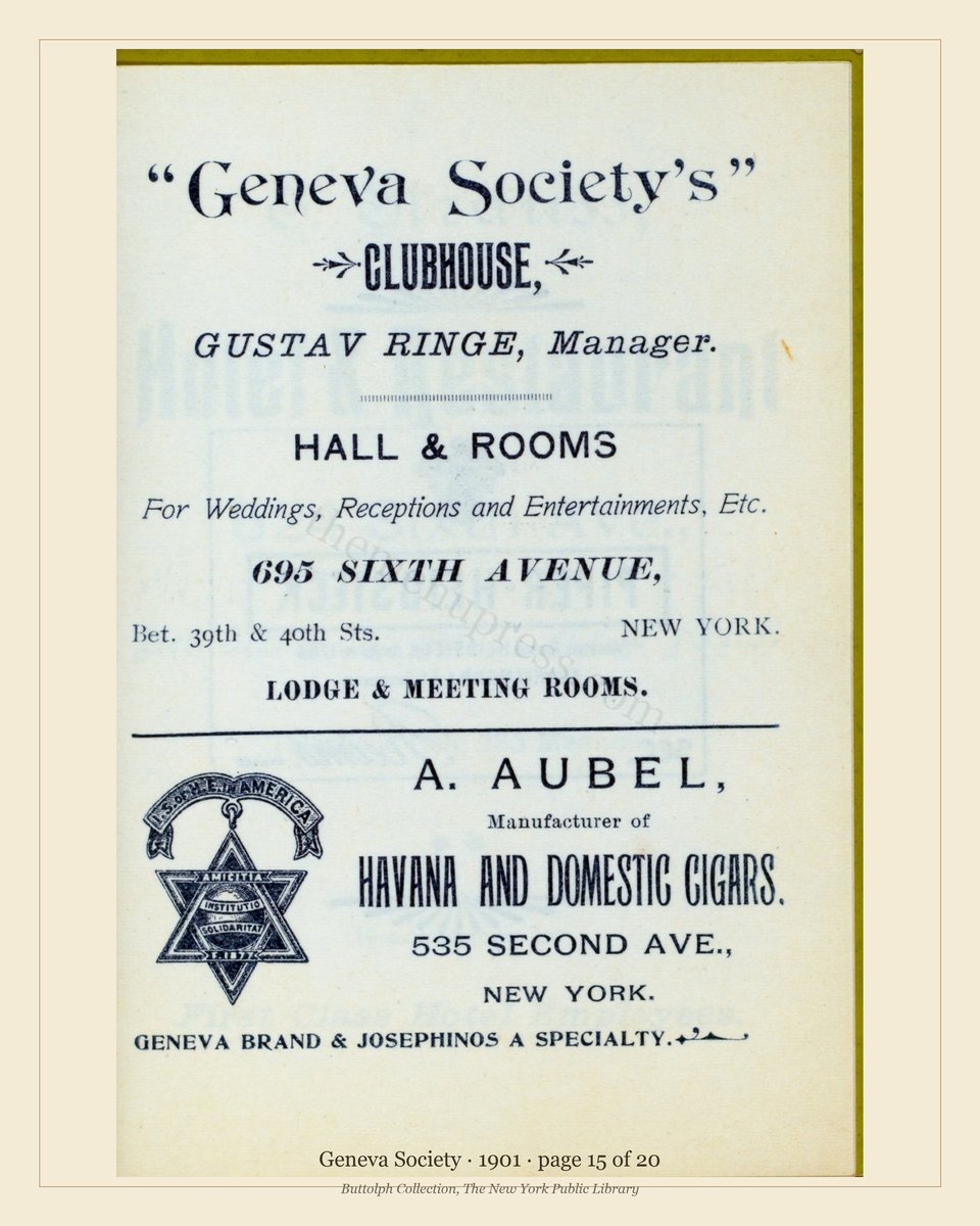 Vintage menu — page 15 of 20