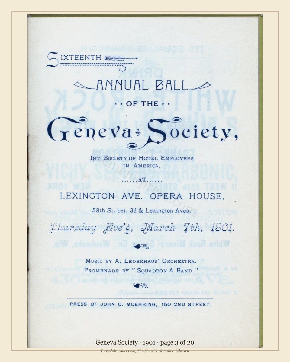 Vintage menu — page 3 of 20