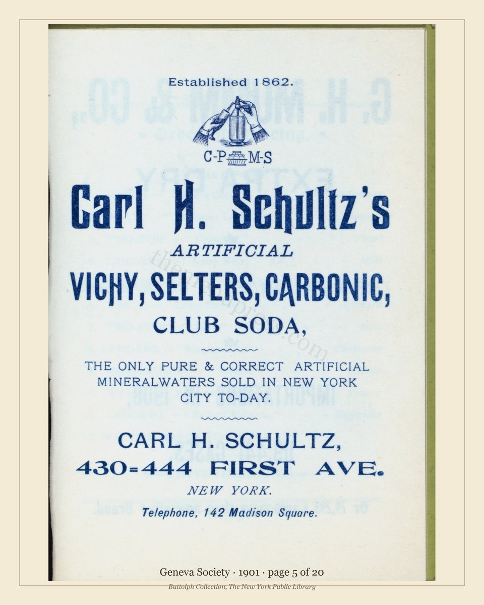 Vintage menu — page 5 of 20