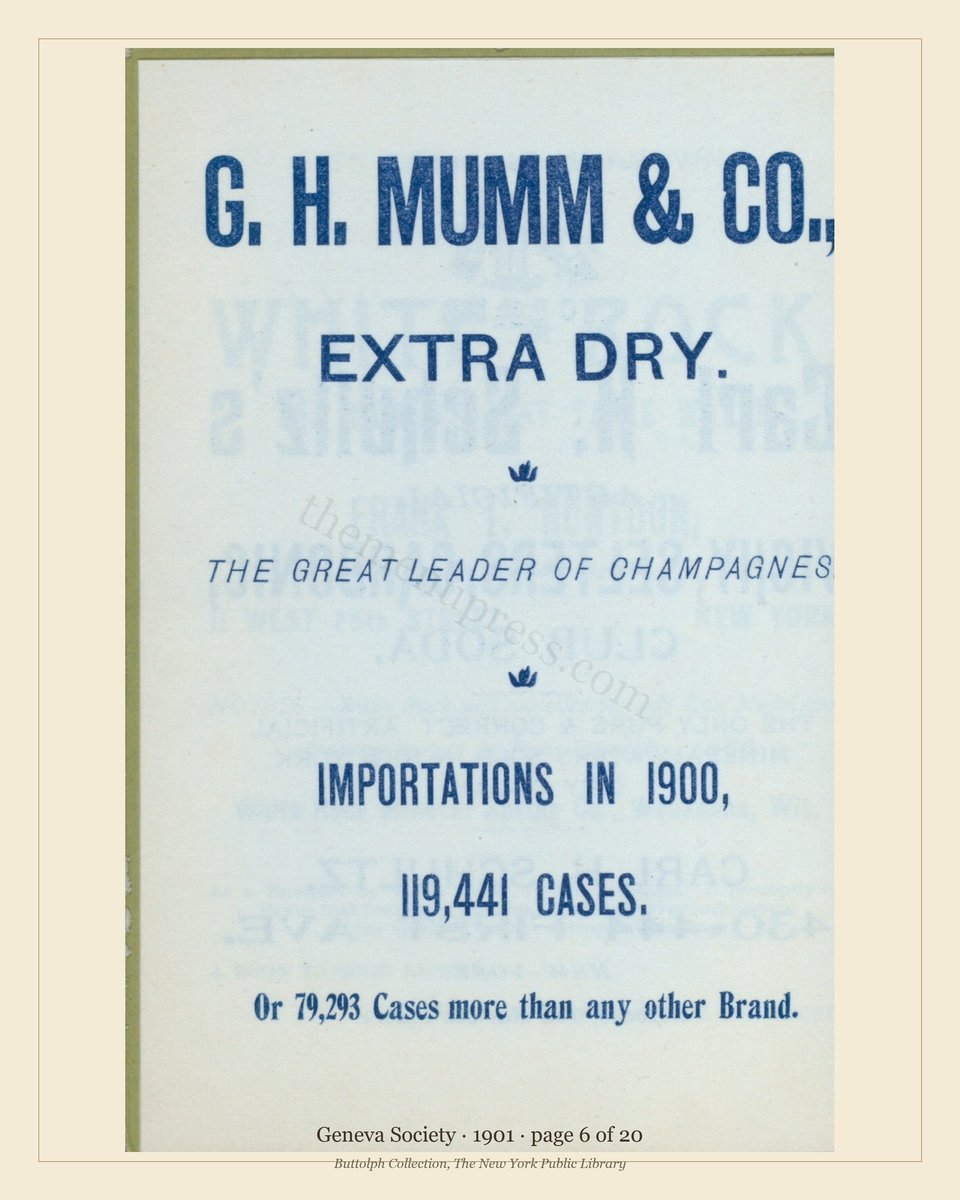 Vintage menu — page 6 of 20