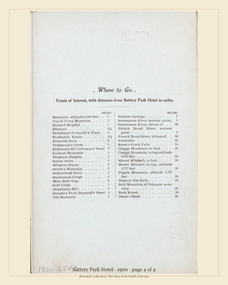 Vintage menu — page 4 of 4