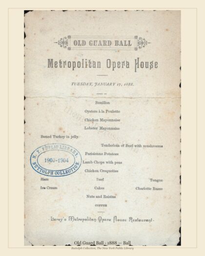 Old Guard Ball · 1888 — Ball