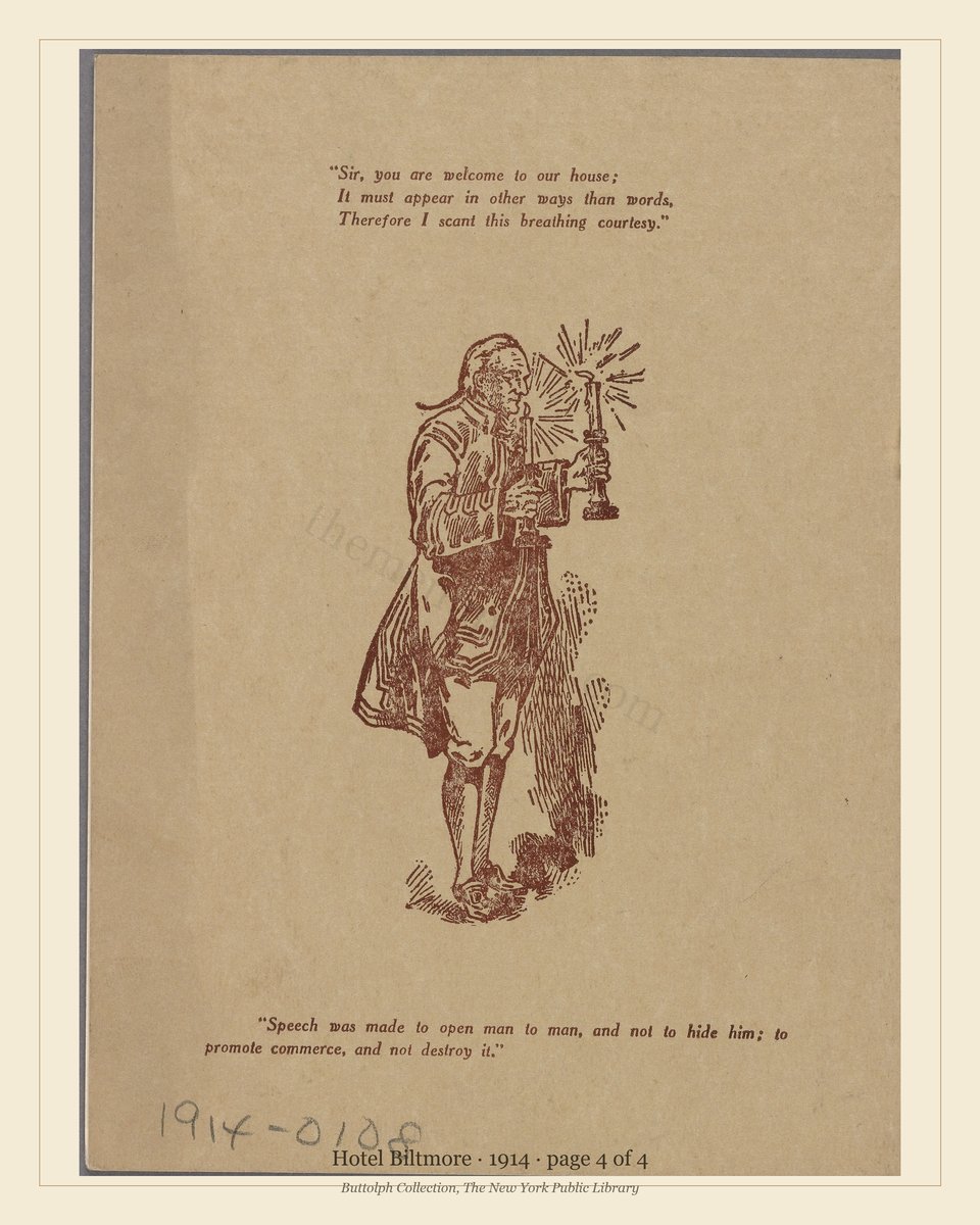Vintage menu — page 4 of 4