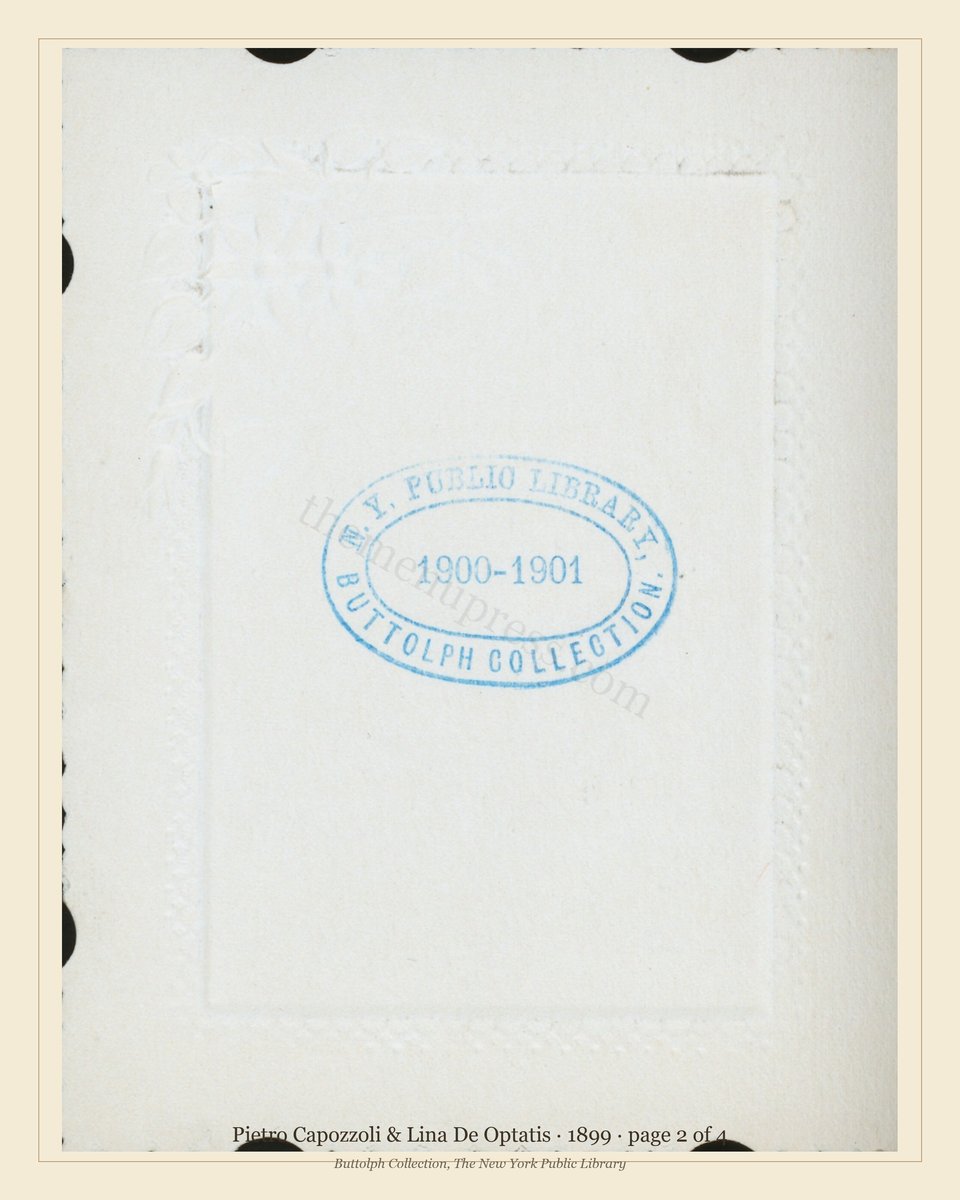 Vintage menu — page 2 of 4