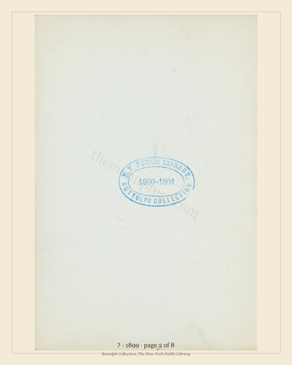 Vintage menu — page 2 of 7