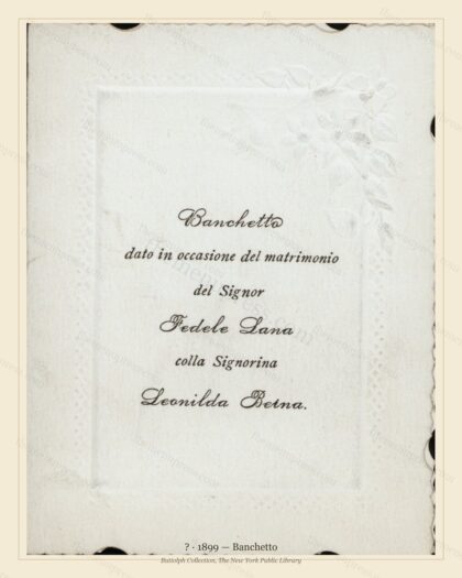Vintage menu preview — 1899 Vintage Wedding Reception Menu — Society Wedding, Gilded Age Wedding Card