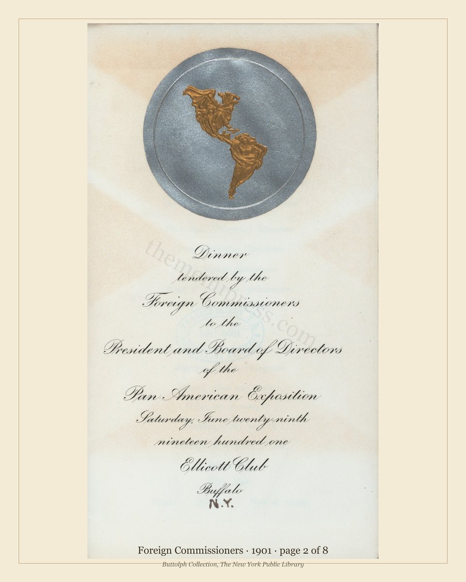 Vintage menu — page 2 of 8