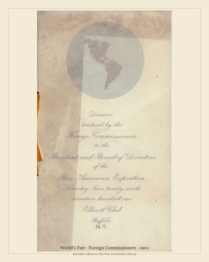 World's Fair · Foreign Commissioners · 1901