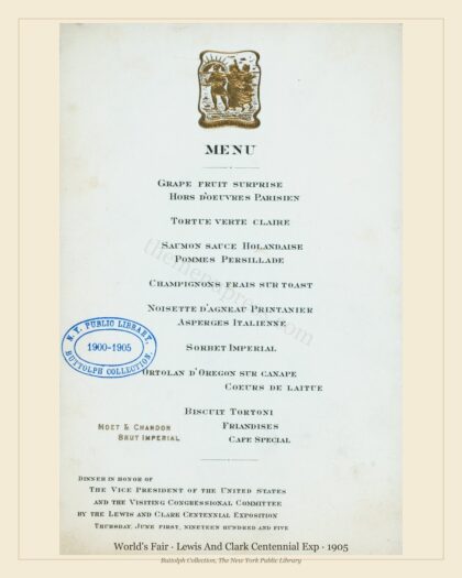 World's Fair · Lewis And Clark Centennial Exp · 1905